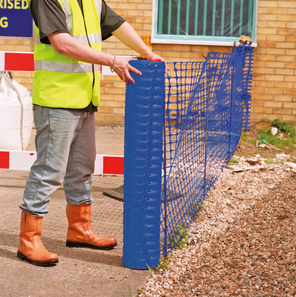 Barrier Fencing 1M x 50M | Durable Safety Fencing for Site Security