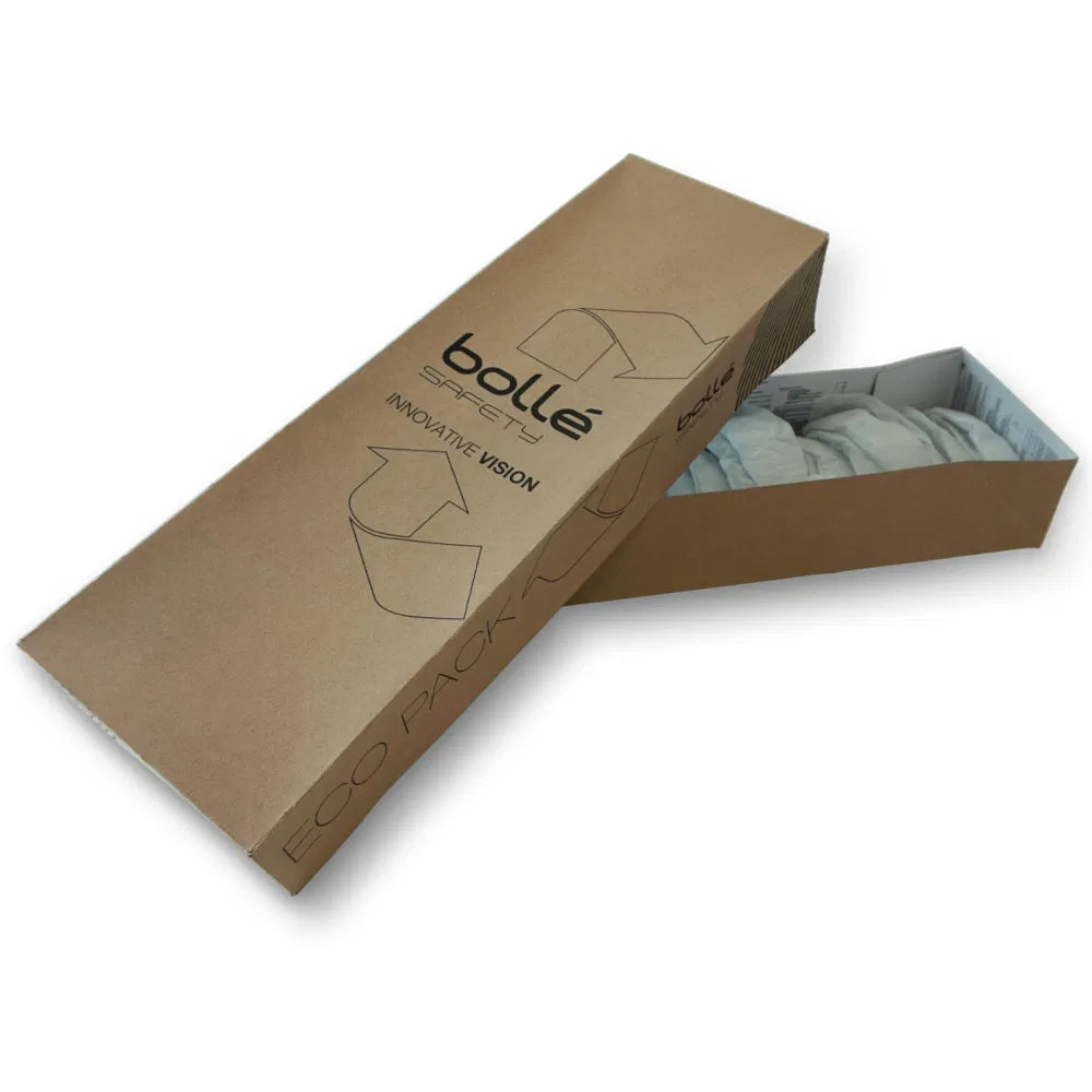 20pk Bolle BL30 Safety Glasses – Clear Lens Eco-Pack