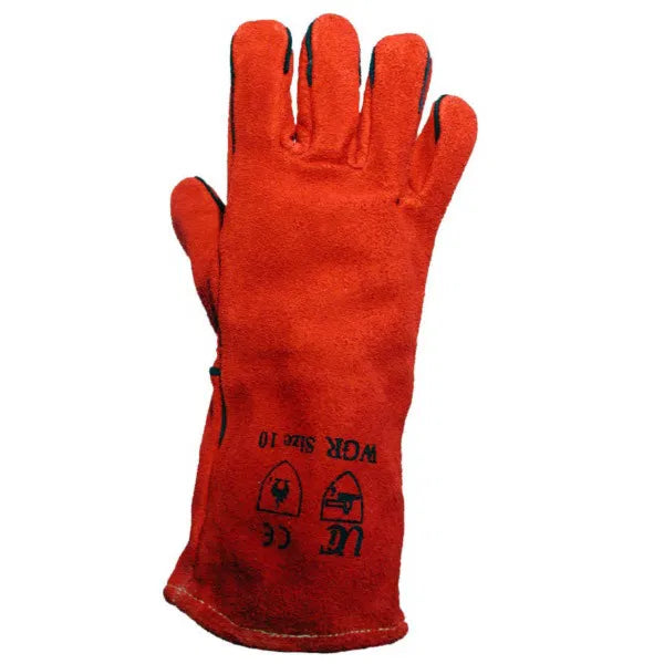 Heavy Duty Welder’s Gauntlet – Universal Size | Heat & Spark Protection