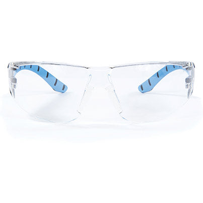 Riley STREAM Blue Clear-Lens Safety Glasses