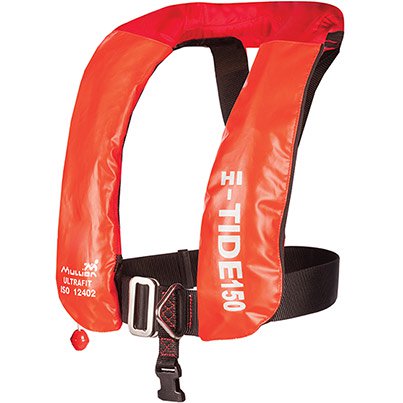 NEW Mullion Hi-Tide Ultrafit Wipe-Clean 150N Lifejacket