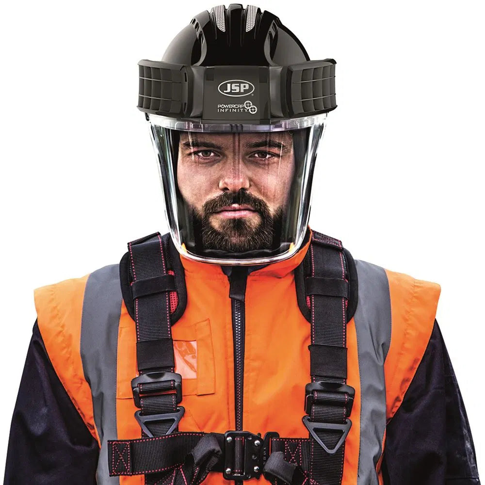 JSP PowerCap Infinity PAPR – Complete Unit, TH3 Rated (Black)