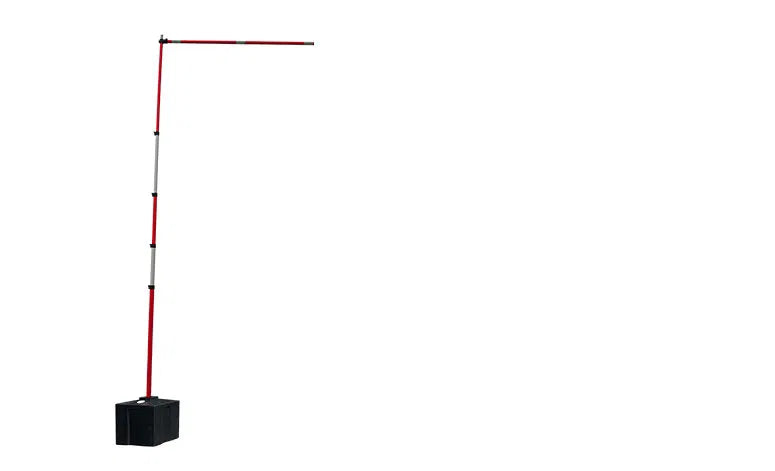 Goalpost Cantilever Kit 2 with Ballast Blocks & Solid Arm - Height Restriction Solution