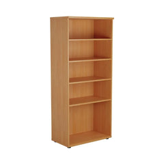 4 Shelf Beech Bookcase – Stylish Storage for Books and Decor
