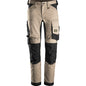 AllroundWork 6341 Men’s Khaki Trousers with Kneepad Pockets