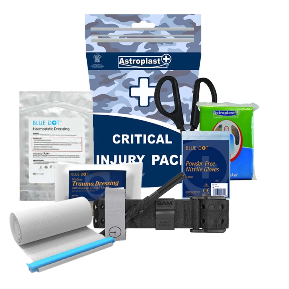 Critical Injury Emergency First Aid Trauma Kit