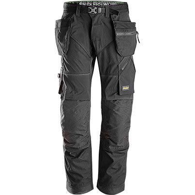 FlexiWork 6902 Men’s Black Trousers with Holster Pockets