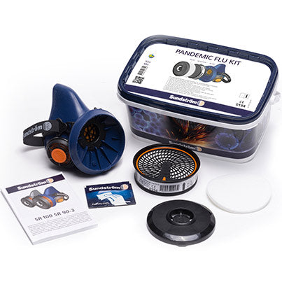 Sundström SR 100 Half-Mask Respirator with P3 Filter Kit S/M