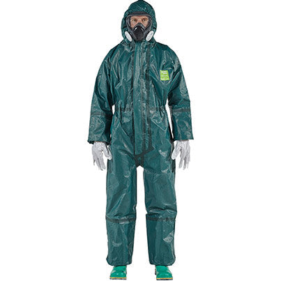 Ansell AlphaTec 4000 Model 125 Green Chemical Coverall