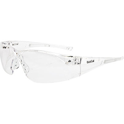 Bollé Rush Clear-Lens Safety Glasses