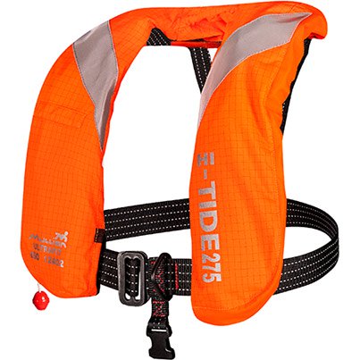 Mullion Hi-Tide Hi-Vis Orange Flame-Retardant 275N Lifejacket
