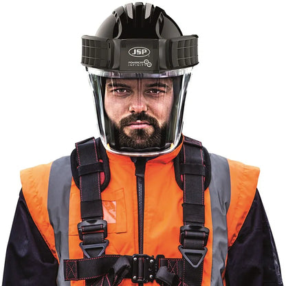 JSP PowerCap Infinity PAPR – Complete Unit, TH3 Rated (Black)