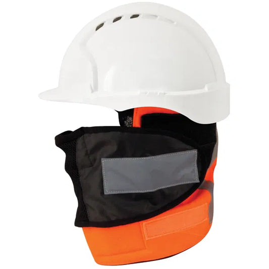 JSP Thermal Helmet Warmer – High Viz Orange for Cold Weather Protection