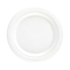 Bagasse Round Plates 9" - Pack of 125 | Eco-Friendly Disposable Plates