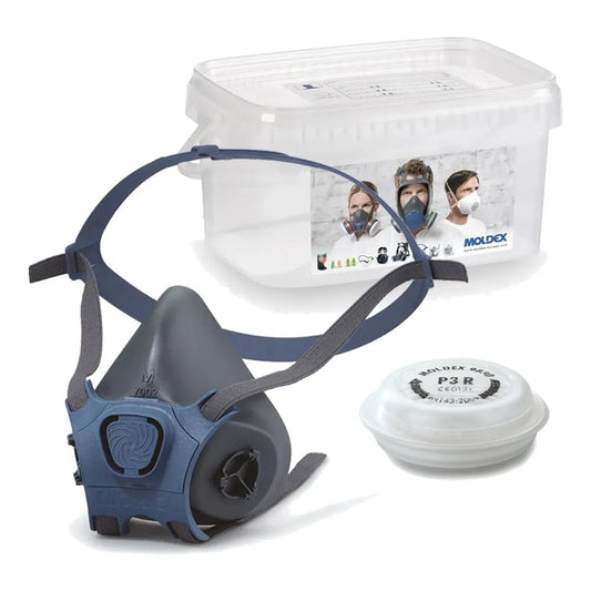Moldex 7000 Half Mask Bundle with Filters – All-in-One Protection