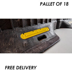 Oxford Strongwall Barrier - Base - 1m | Pallet of 18 Units for Secure Site Protection