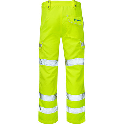 PR336LDS Women’s Hi-Vis Cargo Trousers with Kneepad Pockets