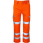 PR336LDS Women’s Hi-Vis Cargo Trousers with Kneepad Pockets