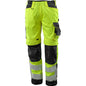 SUPREME Kendal Yellow Hi-Vis Trousers with Kneepad Pockets