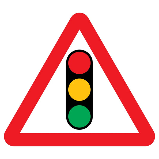 TSA (Traffic Light) - 750mm Triangle - Zintec Sign